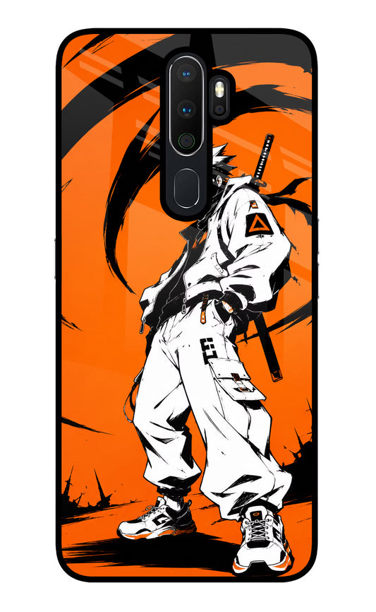 Street Samurai  Oppo A5 2020/A9 2020 Glass Case