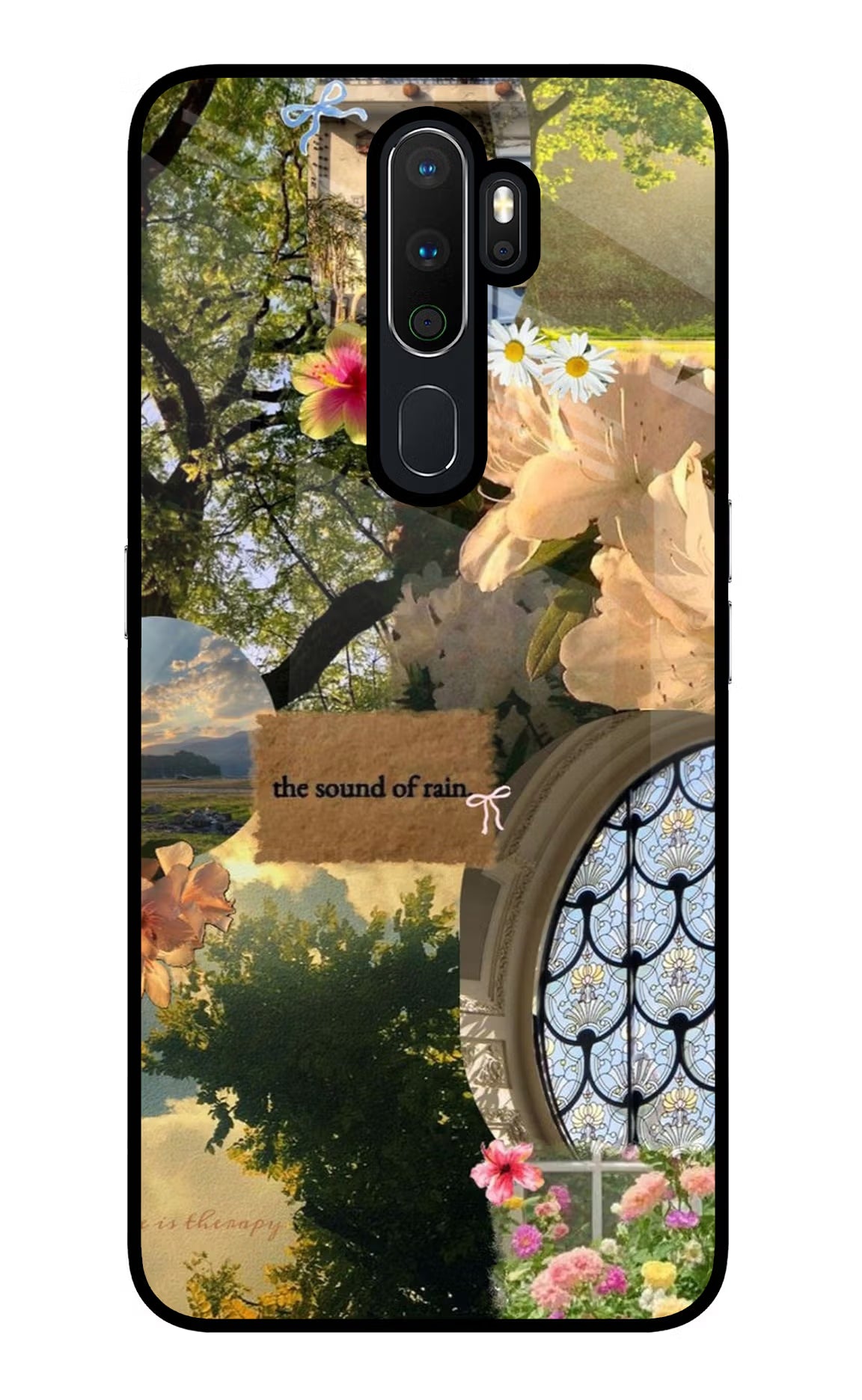 Rain Oppo A5 2020/A9 2020 Glass Case