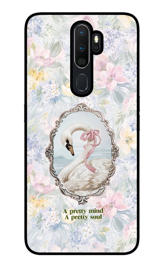 Pretty Mind Pretty Soul Oppo A5 2020/A9 2020 Glass Case