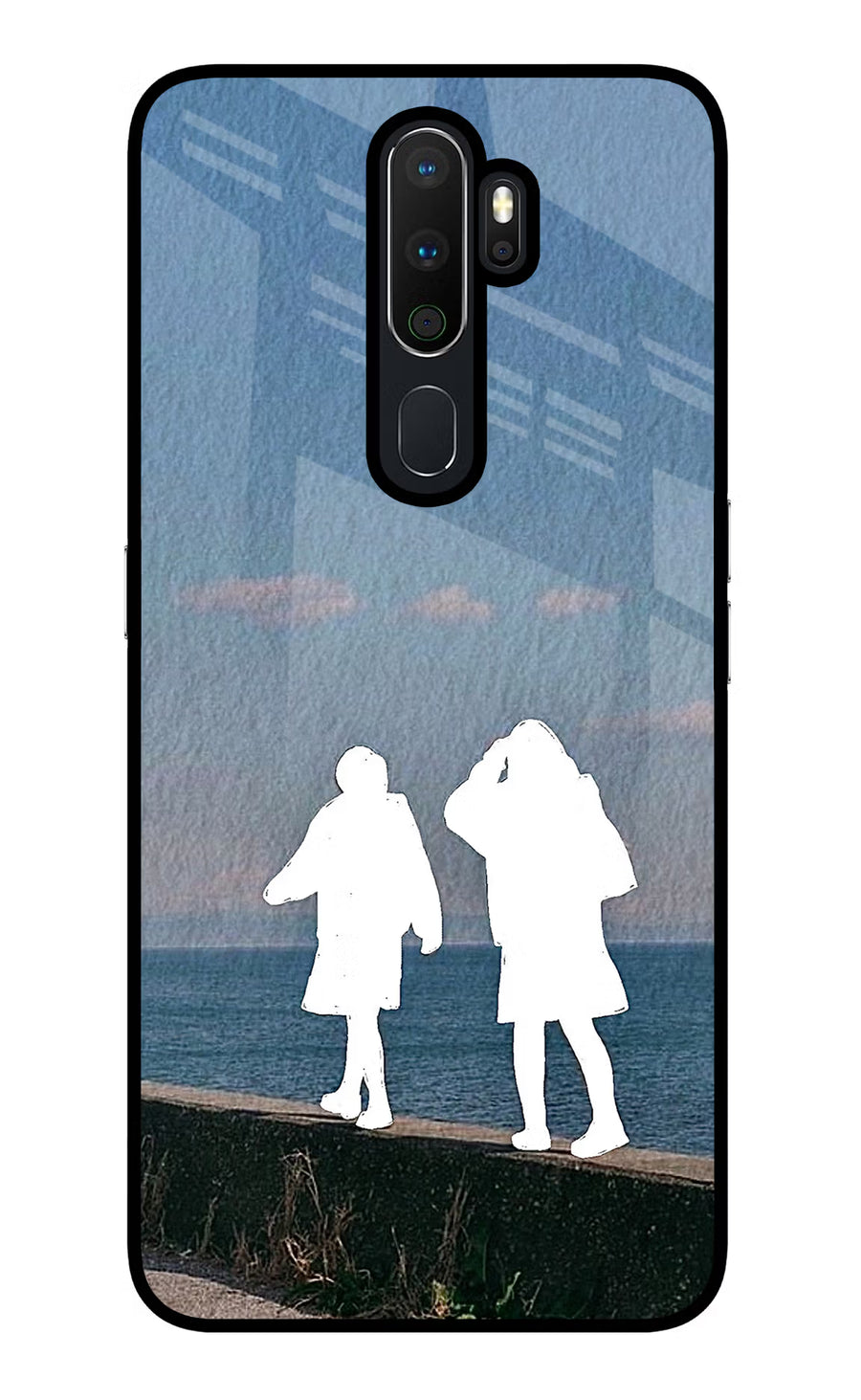 Coastal Dream Oppo A5 2020/A9 2020 Back Cover, Glass case