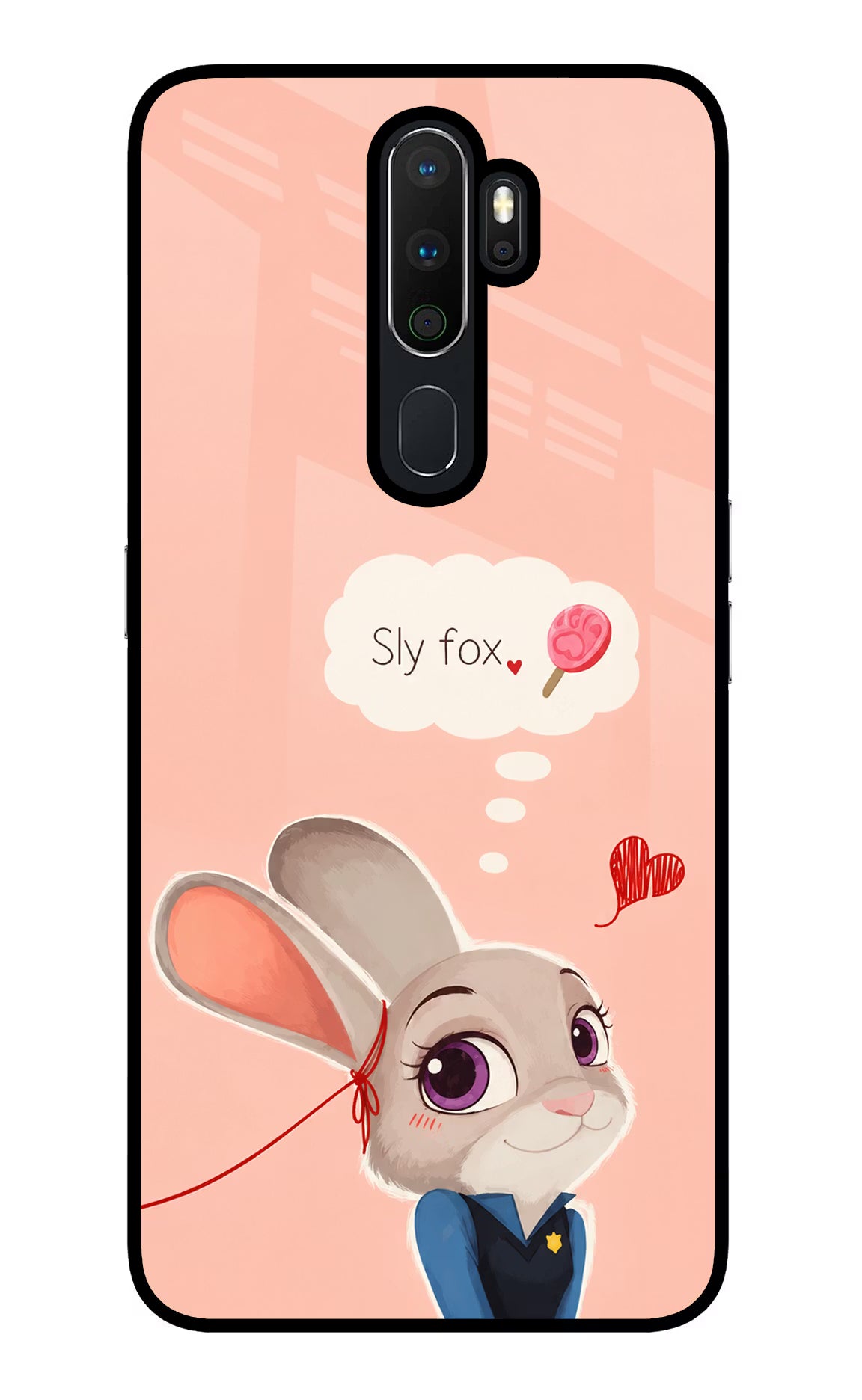 Judy Charm Oppo A5 2020/A9 2020 Glass Case