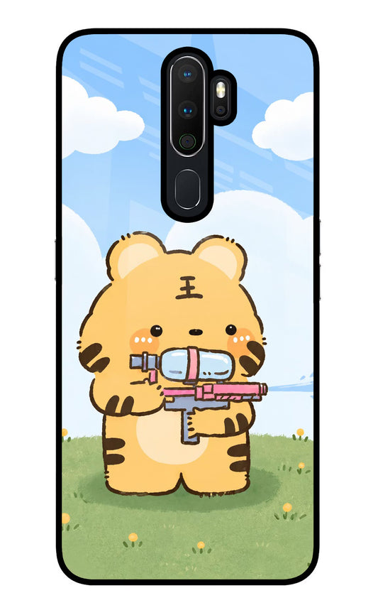 Tiger Treat Oppo A5 2020/A9 2020 Glass Case