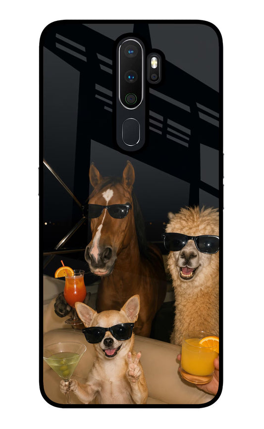 Party Squad Oppo A5 2020/A9 2020 Glass Case