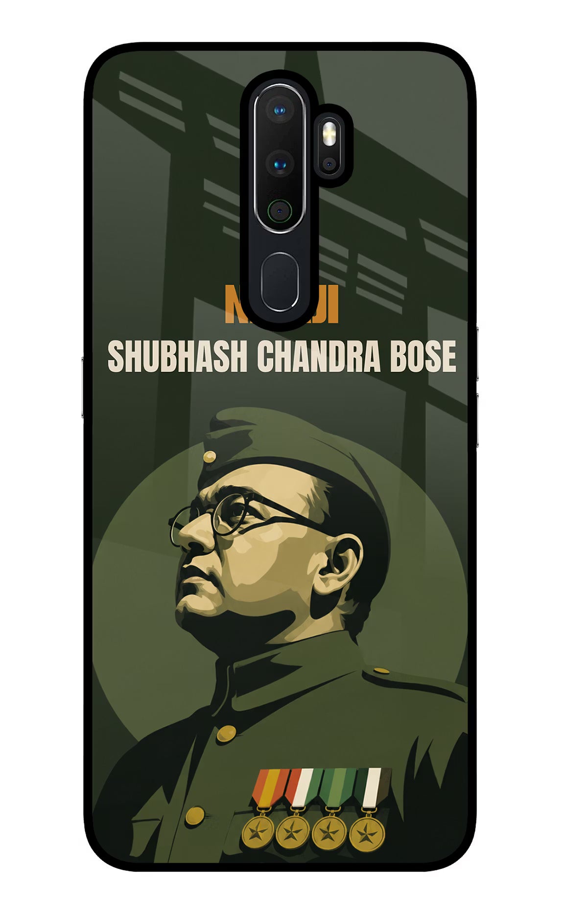 Netaji Legacy Oppo A5 2020/A9 2020 Glass Case