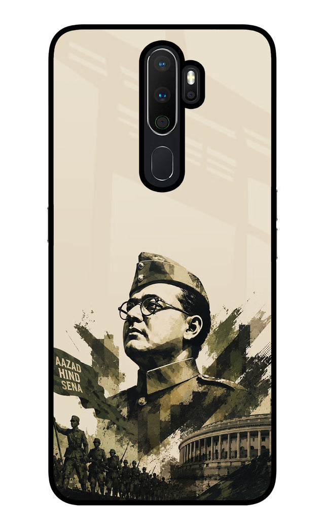 Netaji Rising Oppo A5 2020/A9 2020 Glass Case