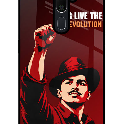 Bhagat Singh Revolution Oppo A5 2020/A9 2020 Glass Case