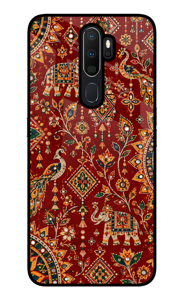Laal Riwaaz Oppo A5 2020/A9 2020 Glass Case