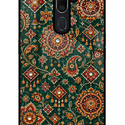 Green Pataka Oppo A5 2020/A9 2020 Glass Case