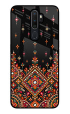 Noir Mehfil Oppo A5 2020/A9 2020 Glass Case
