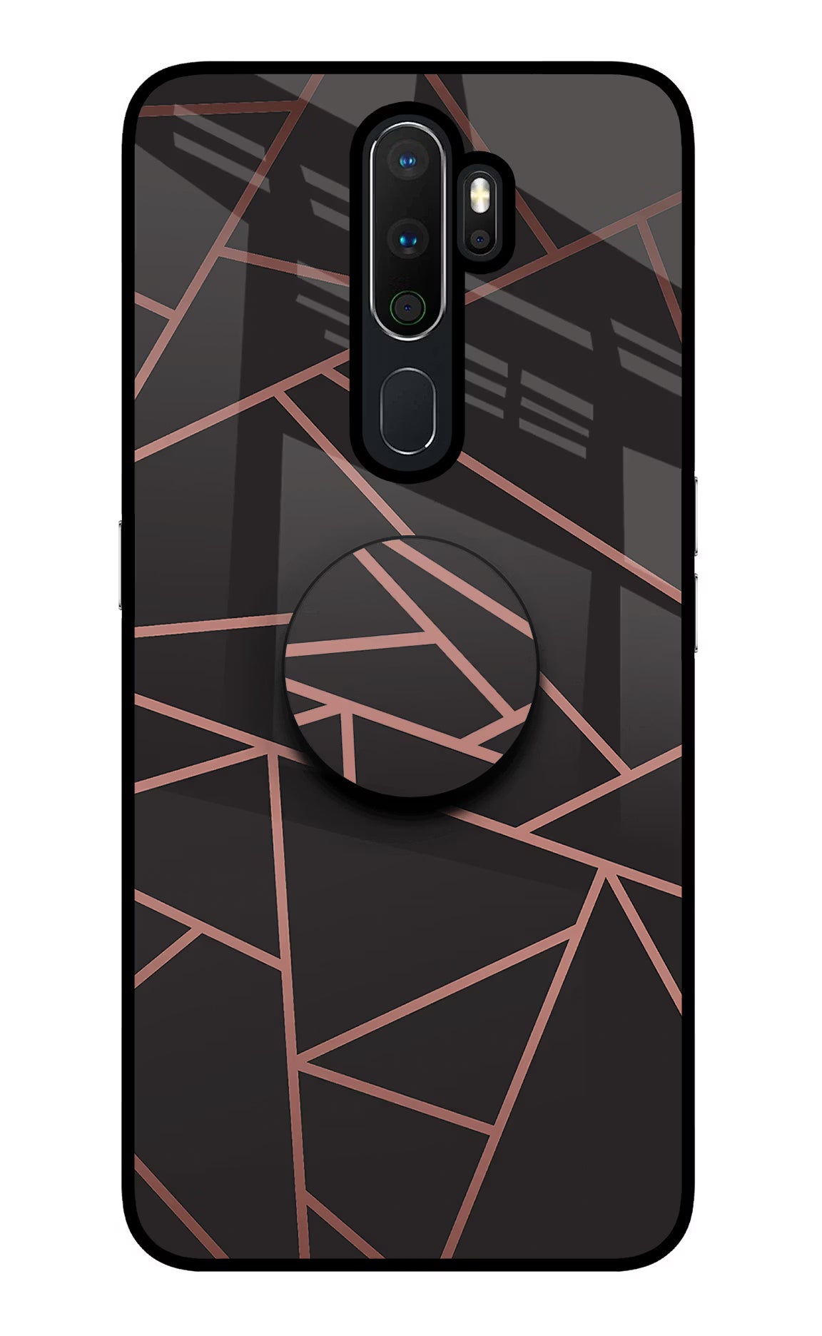 Geometric Pattern Oppo A5 2020/A9 2020 Pop Case by Casekaro