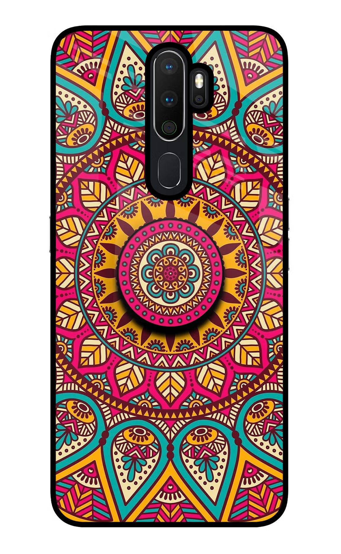 Mandala Oppo A5 2020/A9 2020 Glass Case