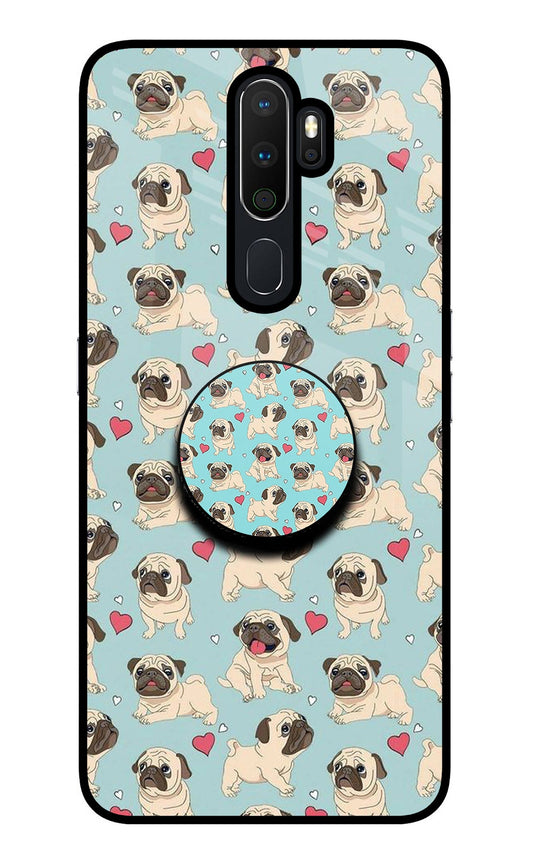 Pug Dog Oppo A5 2020/A9 2020 Glass Case