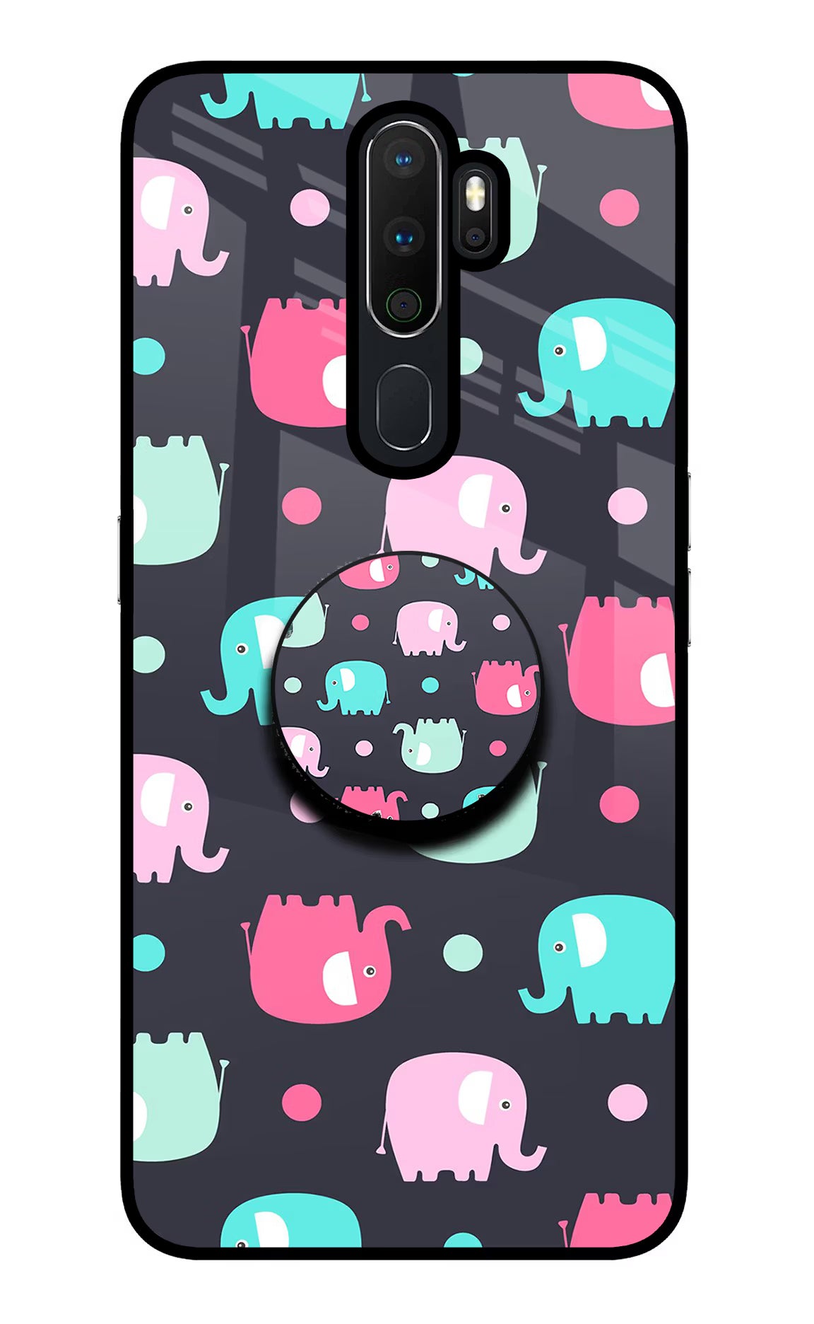 Baby Elephants Oppo A5 2020/A9 2020 Pop Case by Casekaro