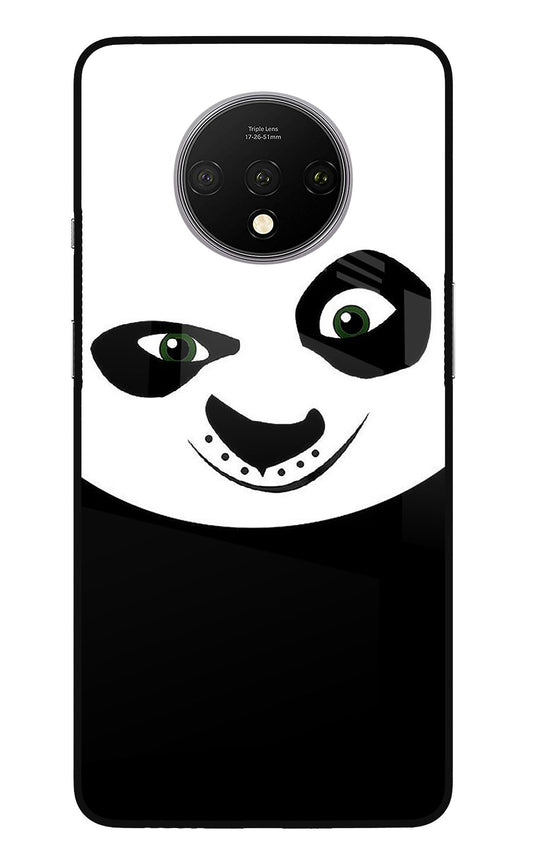 Panda Oneplus 7T Glass Case