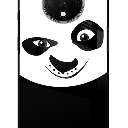 Panda Oneplus 7T Glass Case
