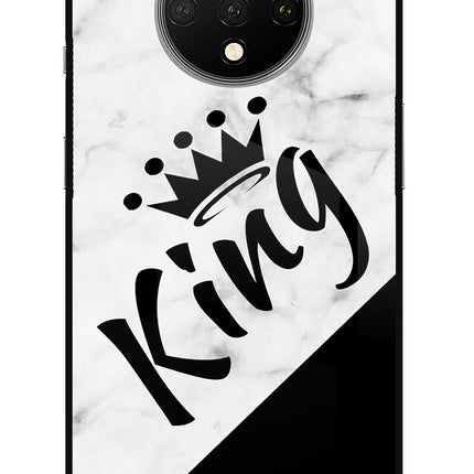 King Oneplus 7T Glass Case
