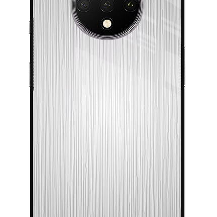 Wooden Grey Texture Oneplus 7T Glass Case