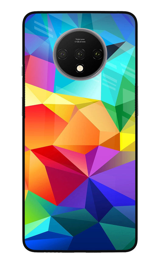 Abstract Pattern Oneplus 7T Glass Case