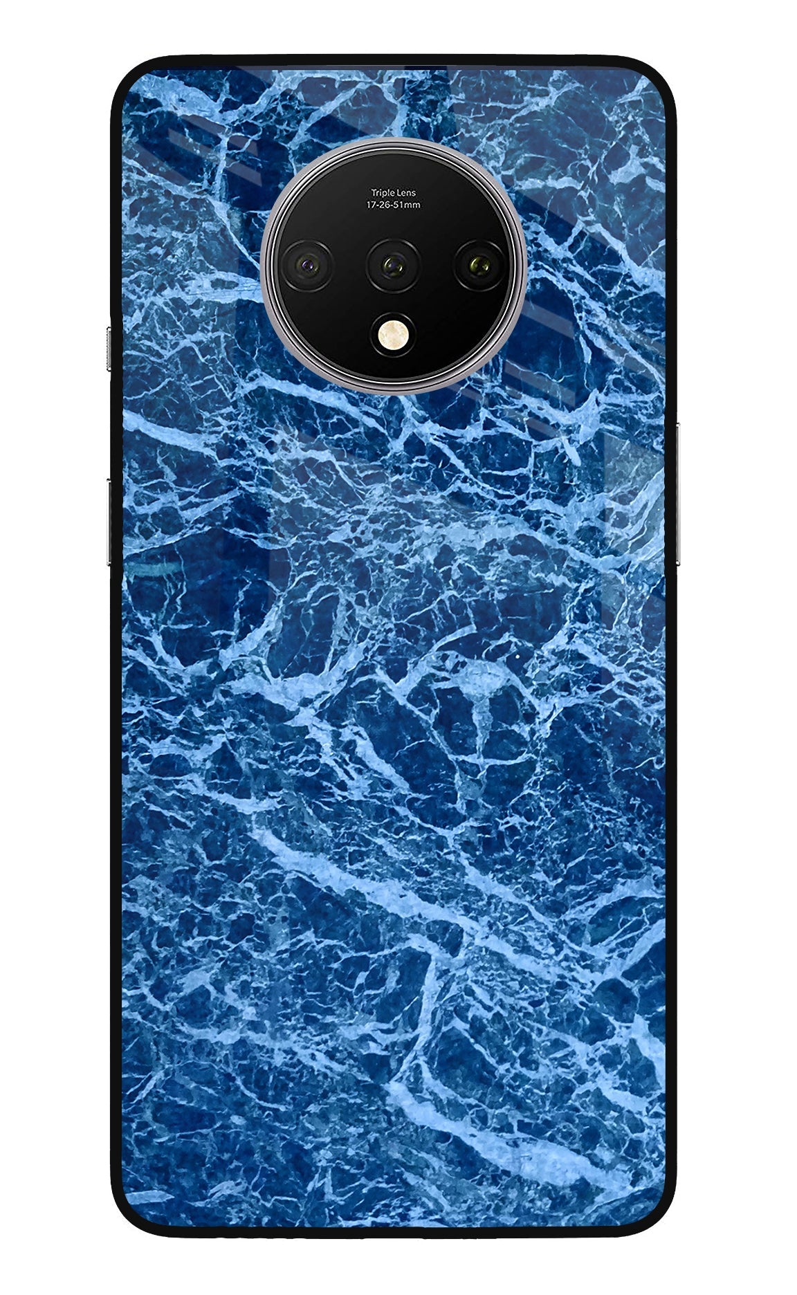 Blue Marble Oneplus 7T Glass Case