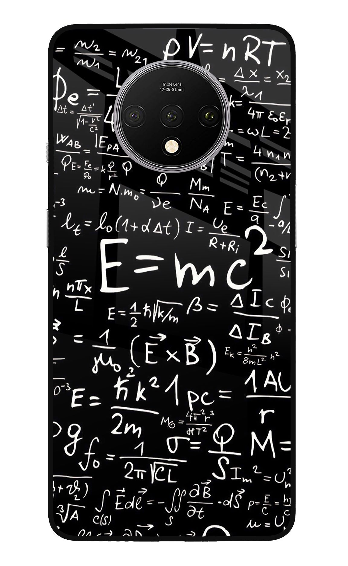 Physics Formula Oneplus 7T Back Cover