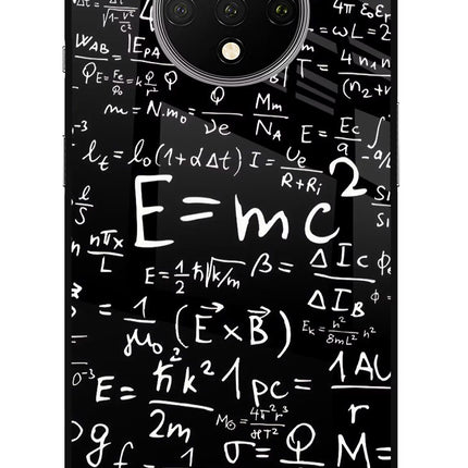 Physics Formula Oneplus 7T Glass Case