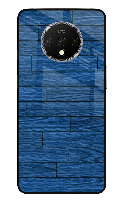 Wooden Texture Oneplus 7T Glass Case