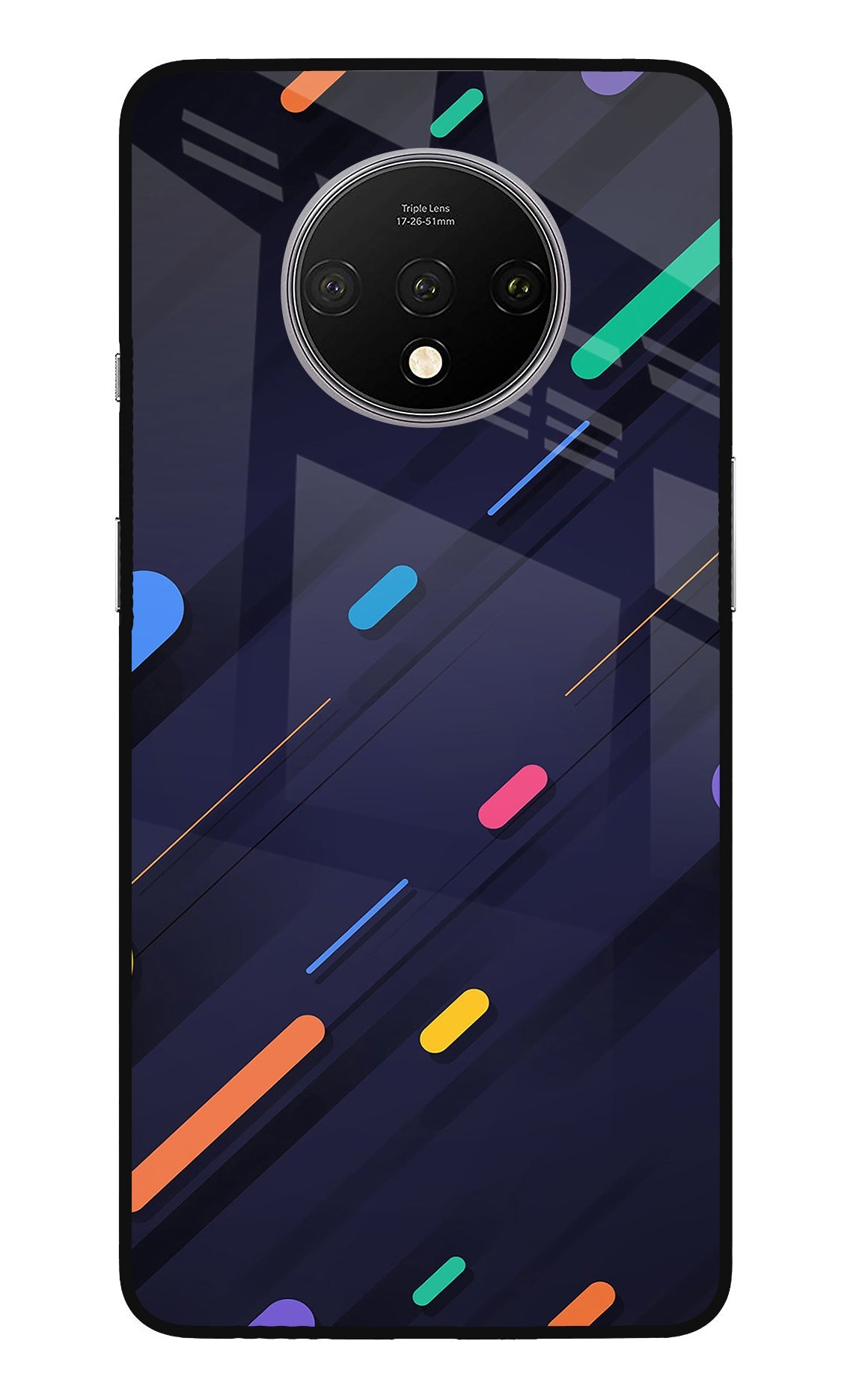 Abstract Design Oneplus 7T Back Cover