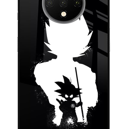Goku Shadow Oneplus 7T Glass Case