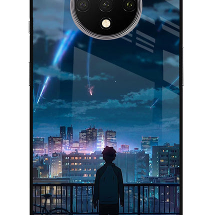 Anime Oneplus 7T Glass Case
