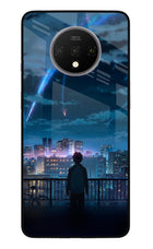 Anime Oneplus 7T Glass Case Back Cover by Casekaro