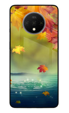 Flowers Oneplus 7T Glass Case