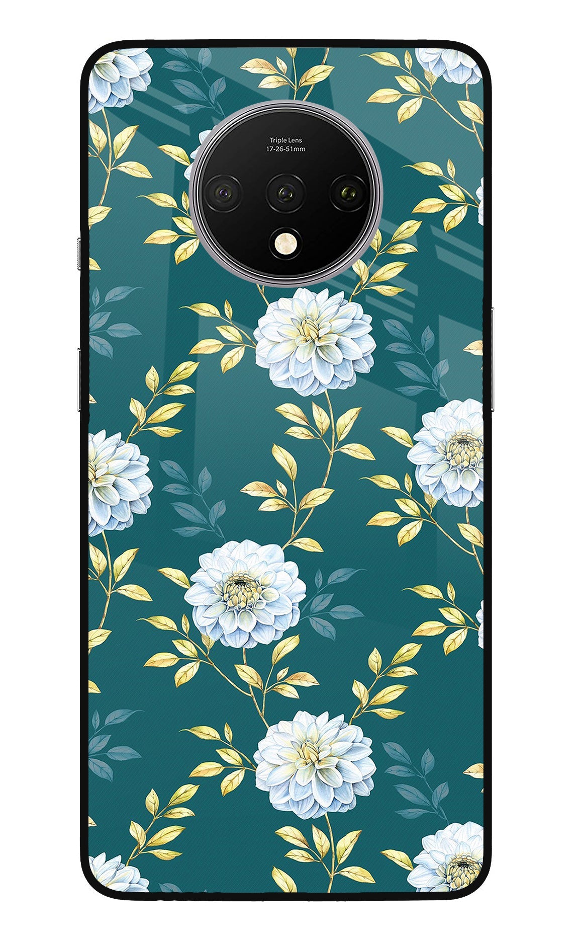 Flowers Oneplus 7T Back Cover