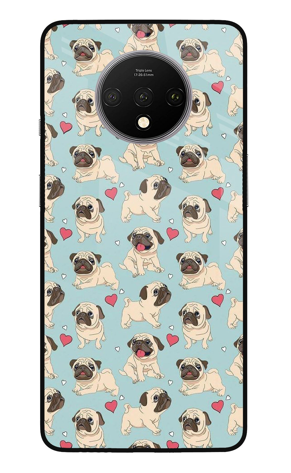 Pug Dog Oneplus 7T Back Cover