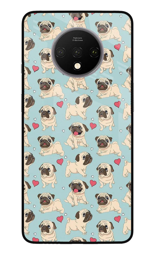 Pug Dog Oneplus 7T Glass Case