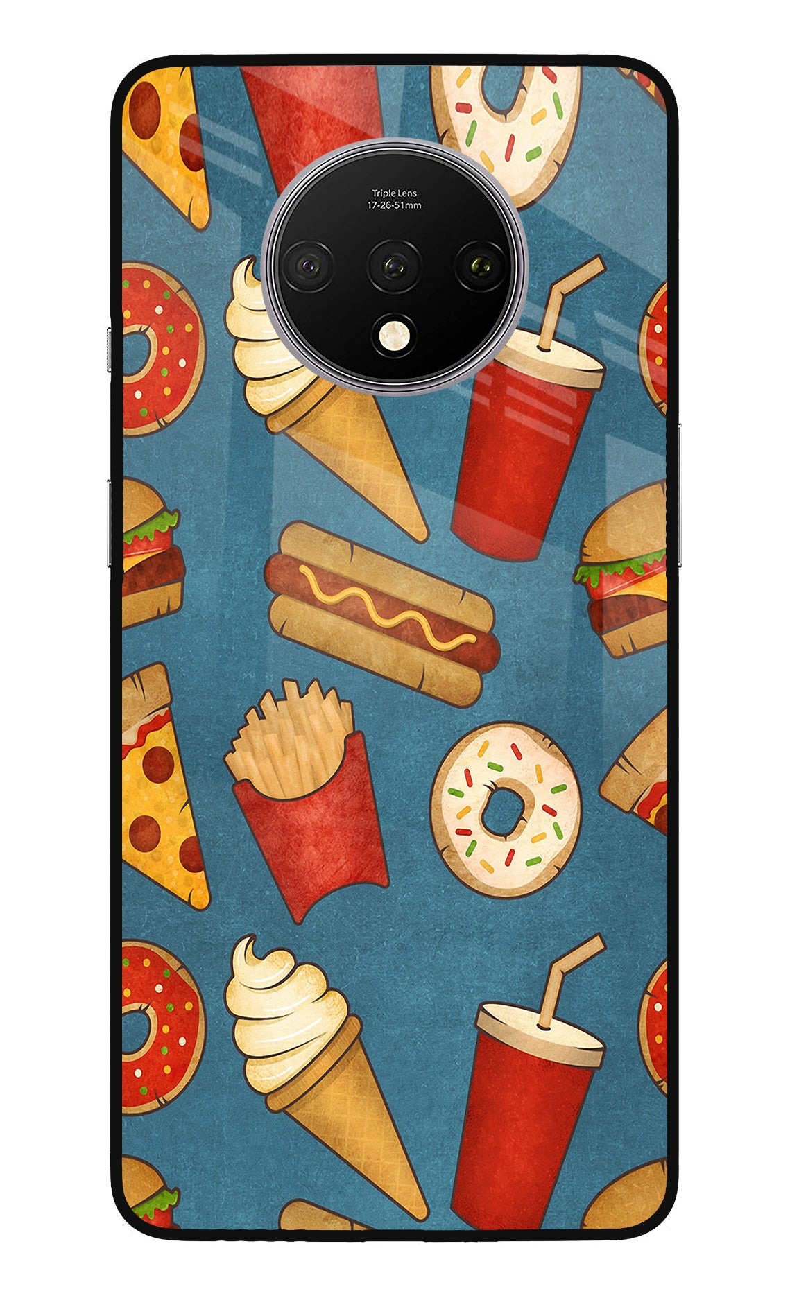 Foodie Oneplus 7T Back Cover