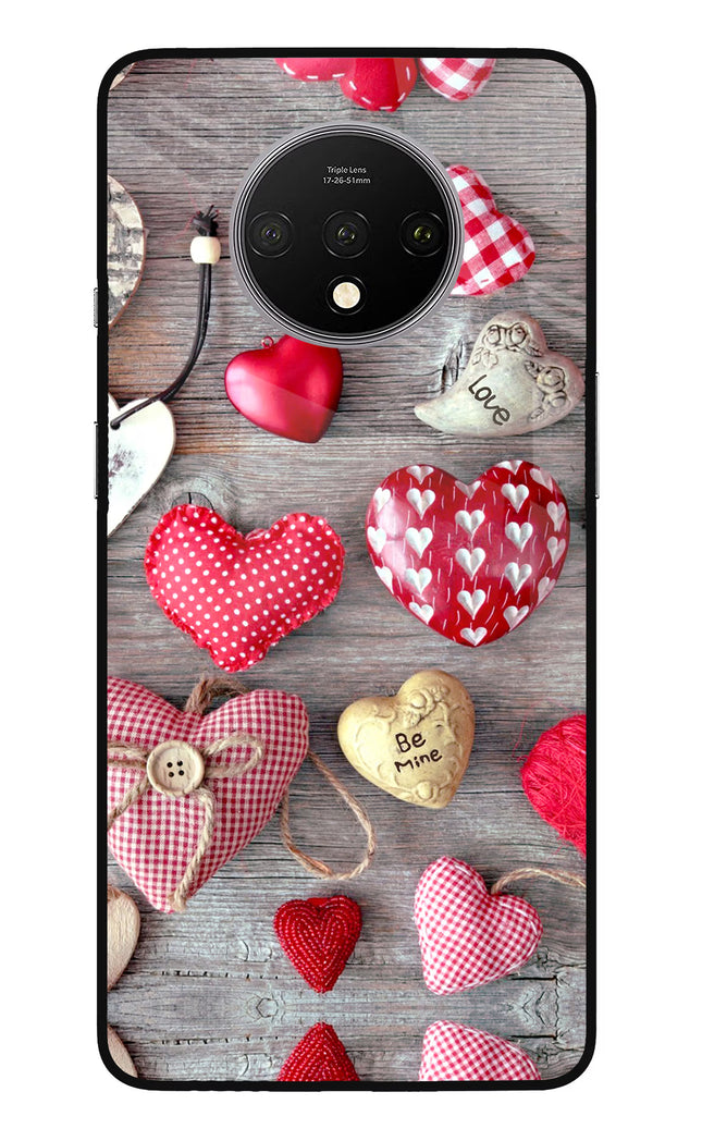 Love Wallpaper Oneplus 7T Glass Case