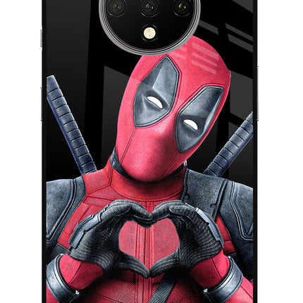 Deadpool Oneplus 7T Glass Case