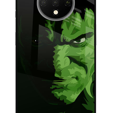 HULK Oneplus 7T Glass Case