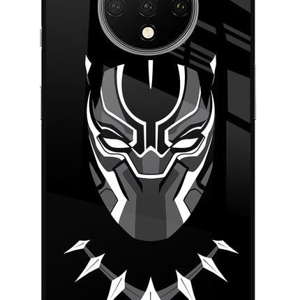 Black Panther Oneplus 7T Glass Case