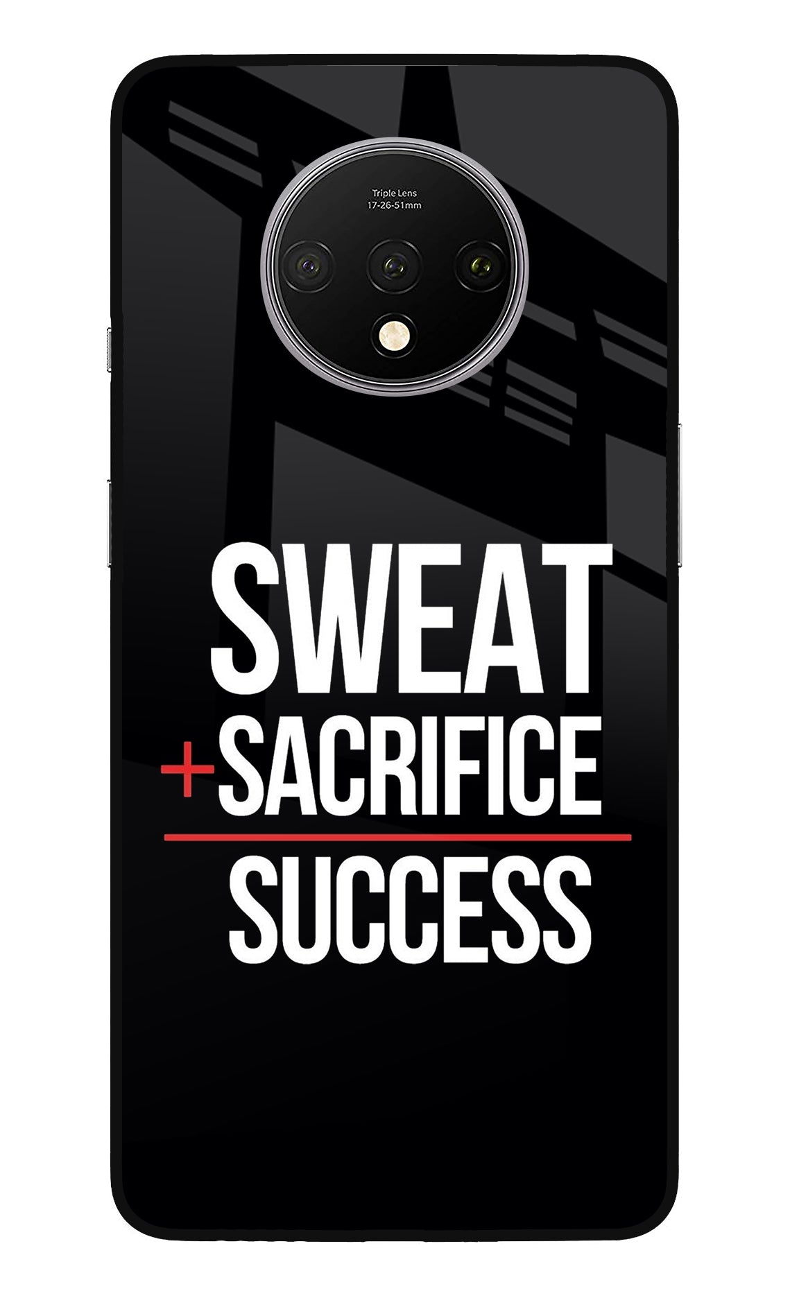 Sweat Sacrifice Success Oneplus 7T Back Cover