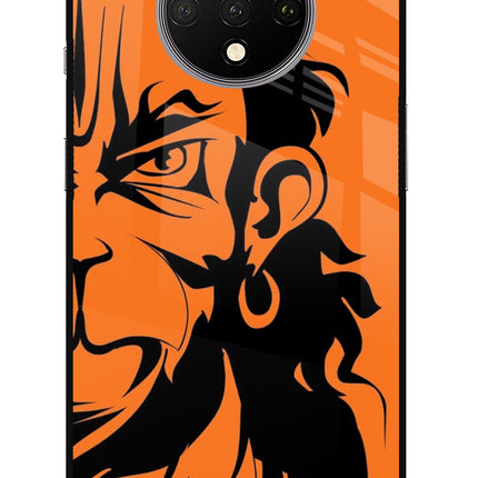 Hanuman Oneplus 7T Glass Case