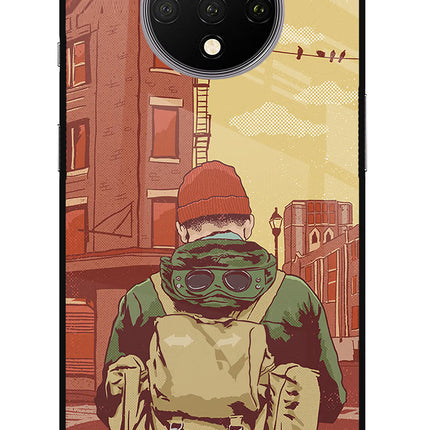 Adventurous Oneplus 7T Glass Case