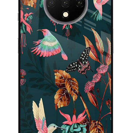 Birds Oneplus 7T Glass Case