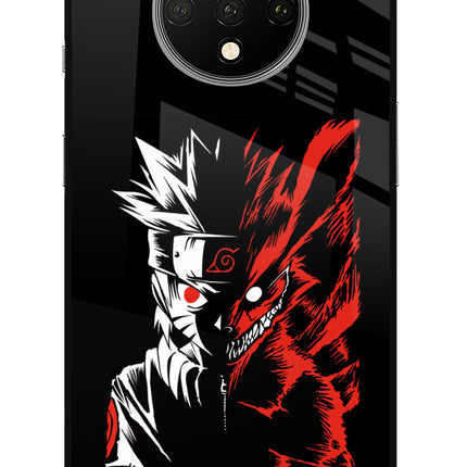 Naruto Two Face Oneplus 7T Glass Case