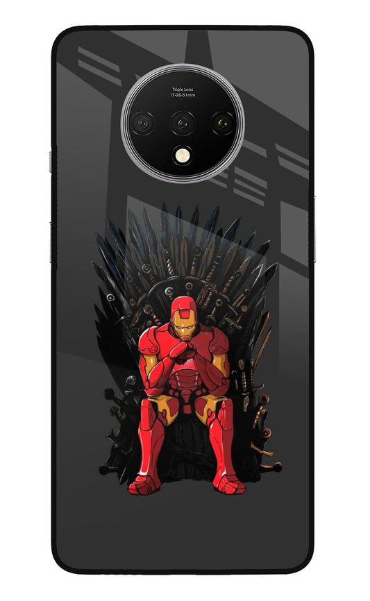 Ironman Throne Oneplus 7T Glass Case