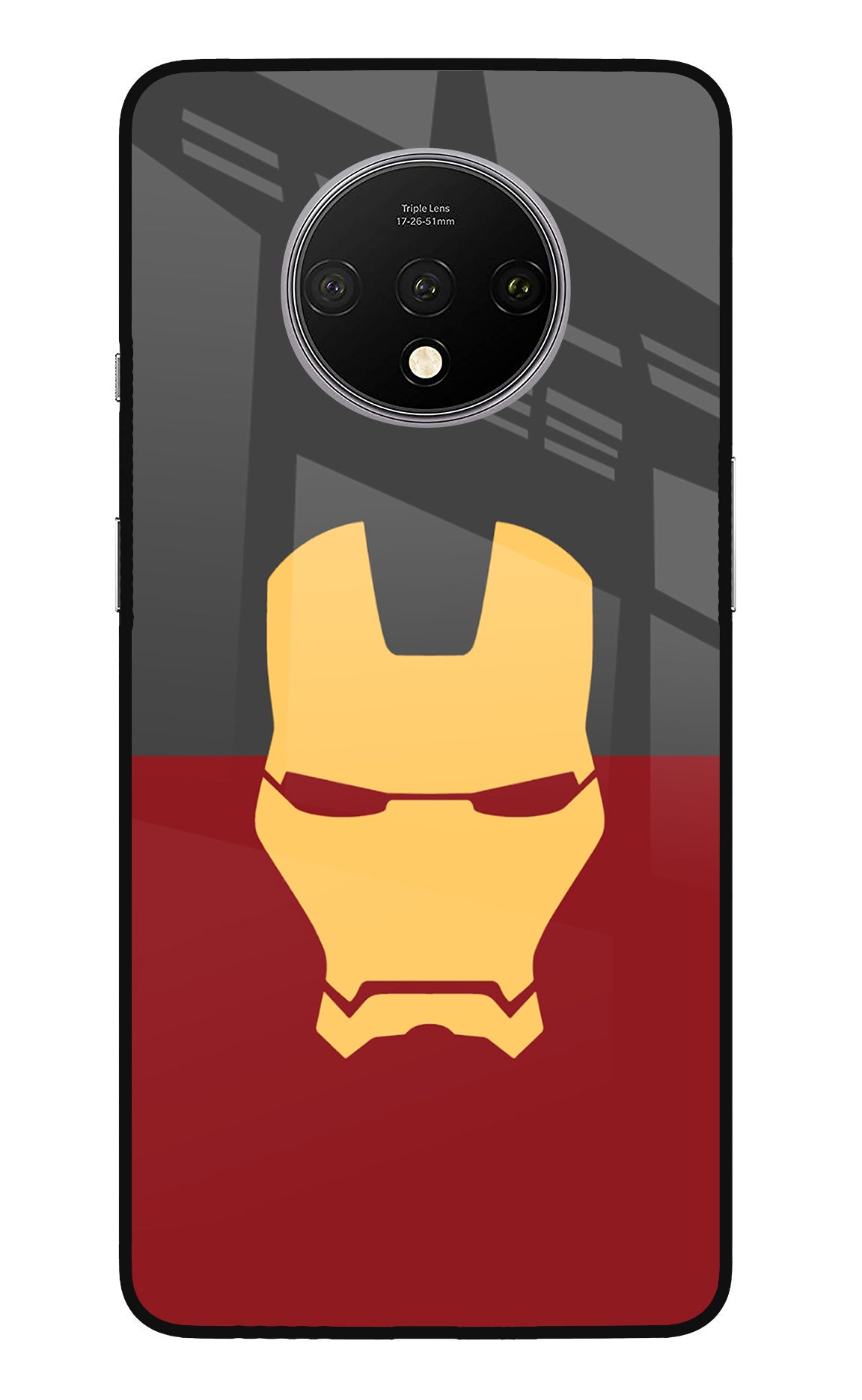 Ironman Oneplus 7T Glass Case