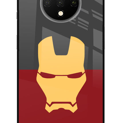 Ironman Oneplus 7T Glass Case
