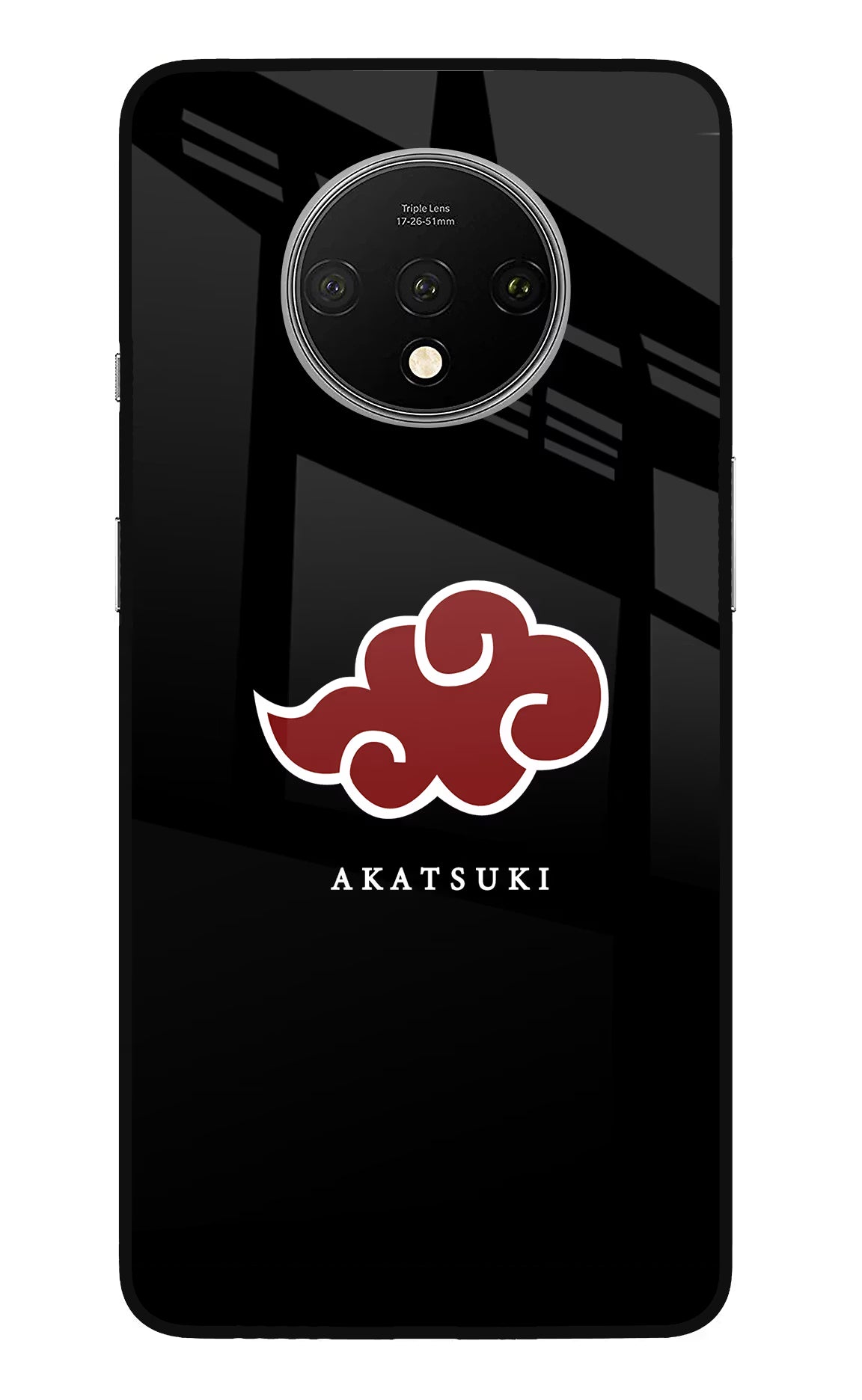 Akatsuki Oneplus 7T Glass Case Back Cover by Casekaro
