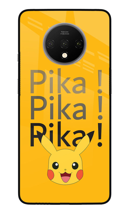 Pika Pika Oneplus 7T Glass Case