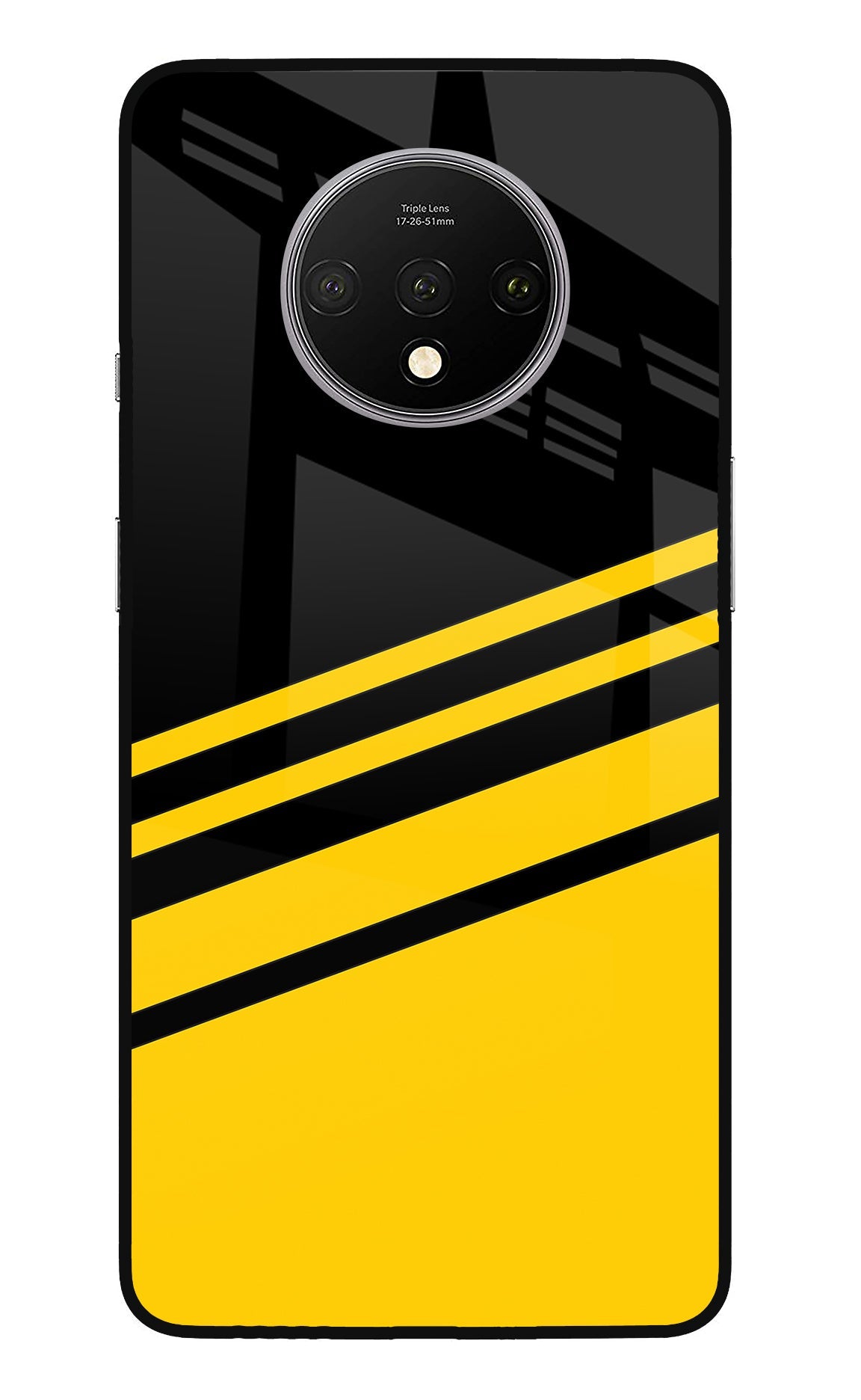 Yellow Shades Oneplus 7T Back Cover